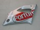 Mejores Carenados Moto Yamaha YZF 1000 R1 2000-2001 - Plata Rojo Fortuna Motul