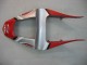 Mejores Carenados Moto Yamaha YZF 1000 R1 2000-2001 - Plata Rojo Fortuna Motul