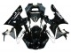 Mejores Carenados Moto Yamaha YZF 1000 R1 2000-2001 - Negro Brillante Blanco Michelin