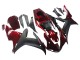 Mejores Kits Carenado Moto Yamaha YZF 1000 R1 2002-2003 - Rojo Negro Mate