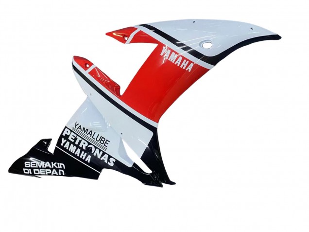 Mejores Carenados Moto Yamaha YZF 1000 R1 2002-2003 - Blanco Rojo Negro Petronas