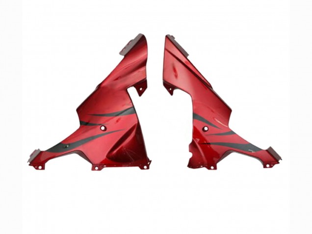 Mejores Carenados Moto Yamaha YZF 1000 R1 2002-2003 - Rojo Negro Llama