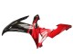 Mejores Carenados Moto Yamaha YZF 1000 R1 2002-2003 - Negro Brillante Rojo Llama