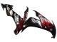 Mejores Carenados Moto Yamaha YZF 1000 R1 2004-2006 - Negro Brillante Rojo Llama