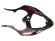 Mejores Carenados Moto Yamaha YZF 1000 R1 2004-2006 - Negro Brillante Rojo Llama