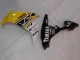 Mejores Carenados Moto Yamaha YZF 1000 R1 2004-2006 - Amarillo Blanco Negro Brillante