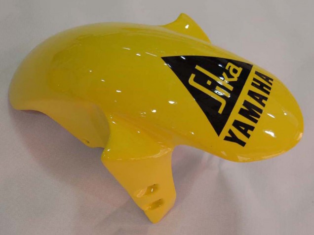 Mejores Carenados Moto Yamaha YZF 1000 R1 2004-2006 - Amarillo Blanco Negro Brillante