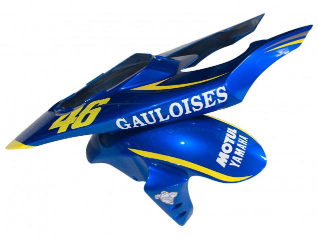 Mejores Carenados Moto Yamaha YZF 1000 R1 2004-2006 - Azul Blanco Amarillo Motul Gauloises 46