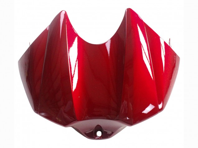 Mejores Carenados Moto Yamaha YZF 1000 R1 2004-2006 - Plata Rojo Fortuna Motul