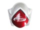 Mejores Carenados Moto Yamaha YZF 1000 R1 2004-2006 - Plata Rojo Fortuna Motul