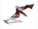 Mejores Carenados Moto Yamaha YZF 1000 R1 2004-2006 - Plata Rojo Fortuna Motul