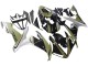 Mejores Carenados Moto Yamaha YZF 1000 R1 2004-2006 - Oro Claro Blanco Negro Brillante