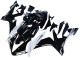 Mejores Carenados Moto Yamaha YZF 1000 R1 2004-2006 - Negro Brillante Blanco Motul