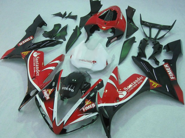Mejores Carenados Moto Yamaha YZF 1000 R1 2004-2006 - Rojo Blanco Negro Verde Volvo Jika Fimer Santander
