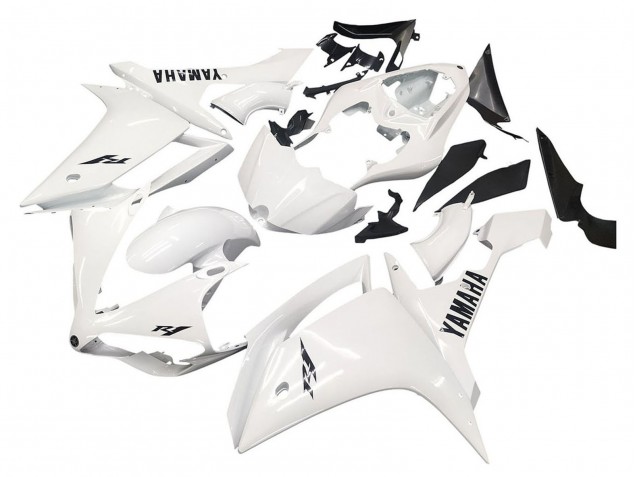 Mejores Carenados Moto Yamaha YZF 1000 R1 2007-2008 - Blanco Negro