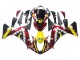 Mejores Carenados Moto Yamaha YZF 1000 R1 2009-2011 - Rojo Amarillo Negro Tiburón 46