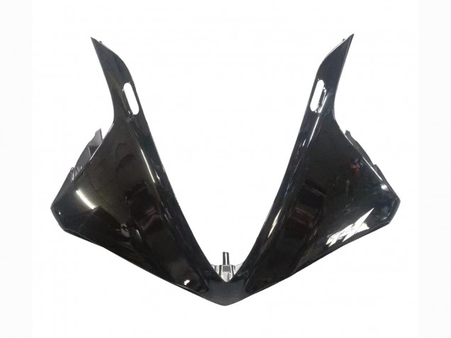 Mejores Carenados Moto Yamaha YZF 1000 R1 2009-2011 - Negro Brillante Blanco Calcomanía