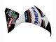 Mejores Carenados Moto Yamaha YZF 1000 R1 2009-2011 - Negro Brillante Blanco Rojo Volvo Fimer Yamalube 87