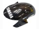 Mejores Kits Carenado Moto Yamaha YZF 1000 R1 2009-2011 - Amarillo Blanco Negro Raya