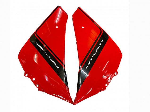 Mejores Carenado Moto Yamaha YZF 1000 R1 2012-2014 - Rojo Negro Brillante