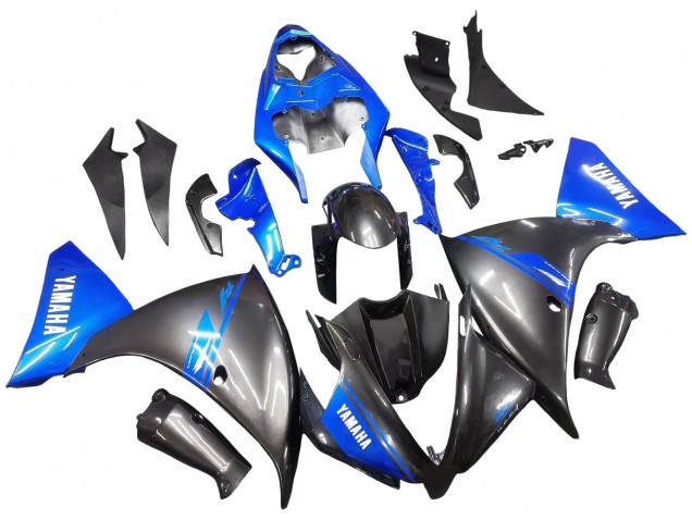 Mejores Carenados Moto Yamaha YZF 1000 R1 2012-2014 - Azul Negro Brillante