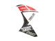 Mejores Carenados Moto Yamaha YZF 1000 R1 2012-2014 - Blanco Rojo Negro Brillante Petronas