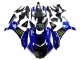 Mejores Carenados Moto Yamaha YZF 1000 R1 2015-2019 - Azul Negro Brillante Verde Monstruo