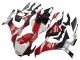 Mejores Carenado Moto Yamaha YZF 1000 R1 2015-2019 - Blanco Rojo Negro Milwaukee