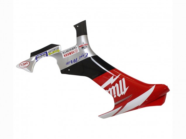 Mejores Carenado Moto Yamaha YZF 1000 R1 2015-2019 - Blanco Rojo Negro Milwaukee
