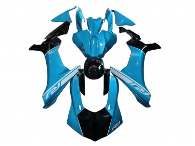 Mejores Carenado Moto Yamaha YZF 1000 R1 2020-2025 - Azul Negro Brillante
