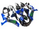 Mejores Carenados Moto Yamaha YZF 1000 R1 2020-2025 - Azul Negro Verde Negro ENEOS Monstruo