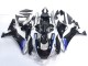 Mejores Carenados Moto Yamaha YZF 1000 R1 2020-2025 - Negro Brillante Plata Azul