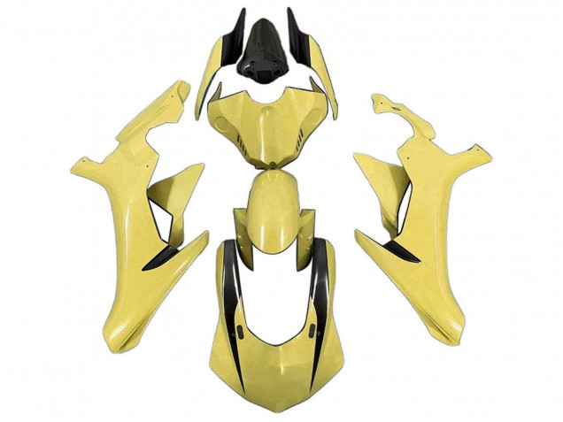Mejores Carenados Moto Yamaha YZF 1000 R1 2020-2025 - Amarillo Negro Brillante