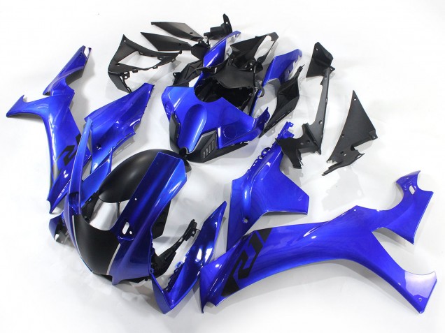 Mejores Carenados Moto Yamaha YZF 1000 R1 2020-2025 - Azul Negro Mate