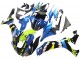 Mejores Carenados Moto Yamaha YZF 1000 R1 2020-2025 - Azul Verde Negro Tiburón