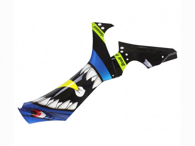 Mejores Carenados Moto Yamaha YZF 1000 R1 2020-2025 - Azul Verde Negro Tiburón