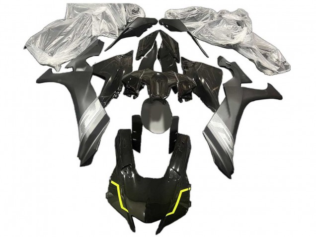 Mejores Carenados Moto Yamaha YZF 1000 R1 2020-2025 - Plata Negro Brillante Amarillo