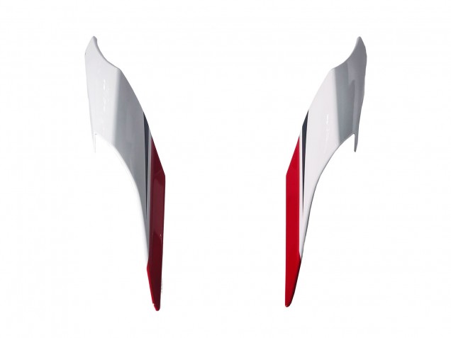 Mejores Carenado Moto Yamaha YZF 1000 R1 2020-2025 - Blanco Rojo Negro Brillante