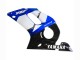 Mejores Carenados Moto Yamaha YZF 600 R6 1998-2002 - Blanco Azul Negro Brillante