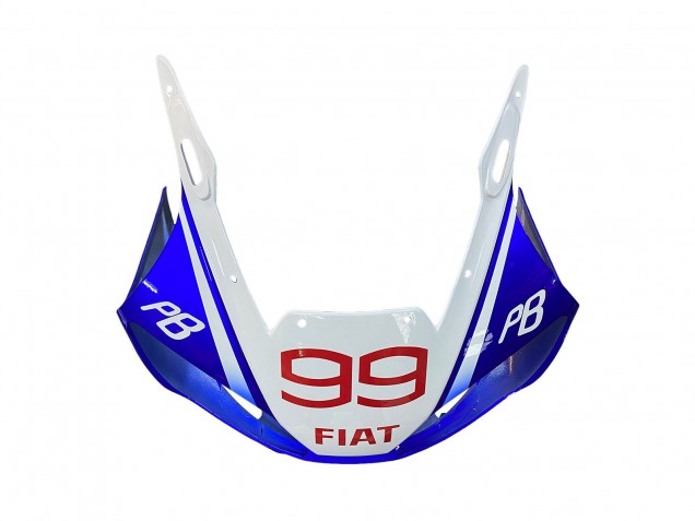 Mejores Carenados Moto Yamaha YZF 600 R6 1998-2002 - Blanco Azul Rojo Fiat 99