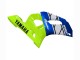Mejores Carenados Moto Yamaha YZF 600 R6 1998-2002 - Neon Verde Azul Blanco Champions