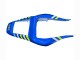 Mejores Carenados Moto Yamaha YZF 600 R6 1998-2002 - Blanco Azul Neon Amarillo Fiat Motul Michelin