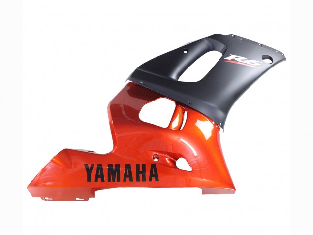 Mejores Carenados Moto Yamaha YZF 600 R6 1998-2002 - Naranja Negro Mate