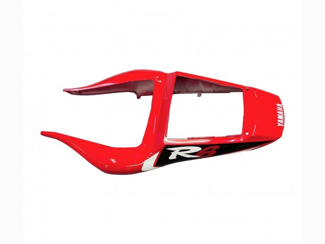Mejores Carenado Moto Yamaha YZF 600 R6 1998-2002 - Rojo Blanco Negro Brillante