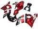 Mejores Carenados Moto Yamaha YZF 600 R6 1998-2002 - Rojo Blanco Negro Brillante