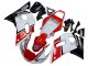 Mejores Carenados Moto Yamaha YZF 600 R6 1998-2002 - Blanco Rojo Negro Petronas Yamalube 50th
