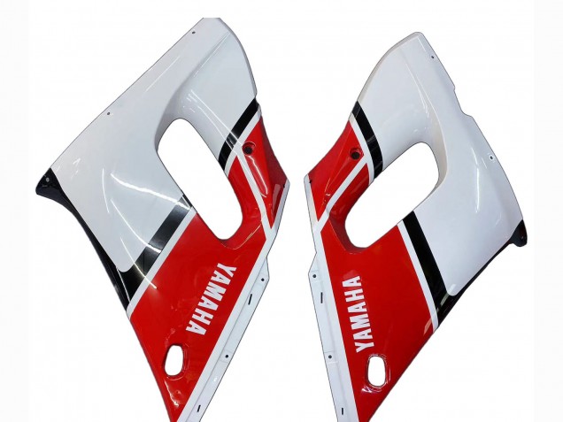 Mejores Carenados Moto Yamaha YZF 600 R6 1998-2002 - Blanco Rojo Negro Petronas Yamalube 50th