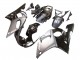 Mejores Carenados Moto Yamaha YZF 600 R6 1998-2002 - Plata Negro Brillante