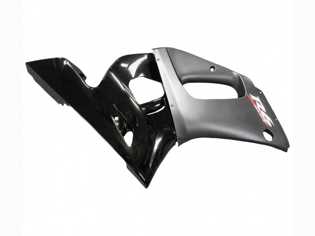 Mejores Carenados Moto Yamaha YZF 600 R6 1998-2002 - Plata Negro Brillante