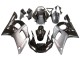 Mejores Carenados Moto Yamaha YZF 600 R6 1998-2002 - Plata Negro Brillante